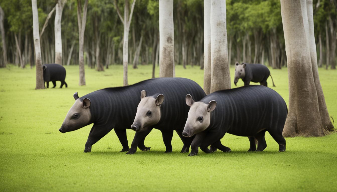 tapirs plural